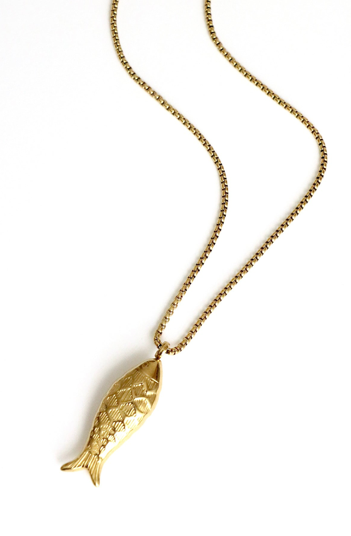 SARDINE LONG NECKLACE