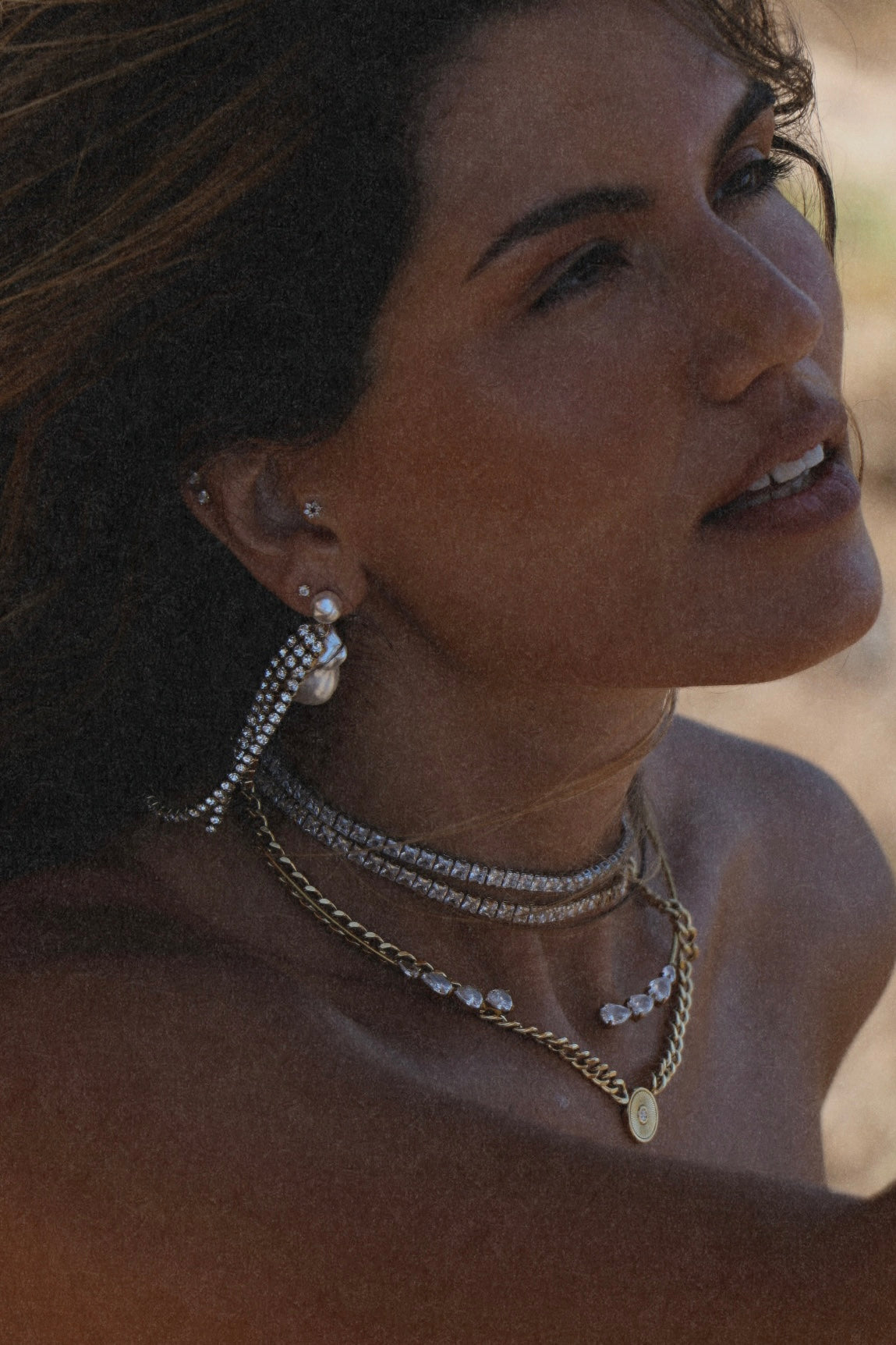 CASCADE LONG EARRINGS