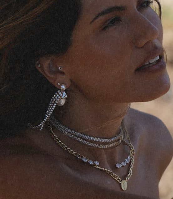 CASCADE LONG EARRINGS