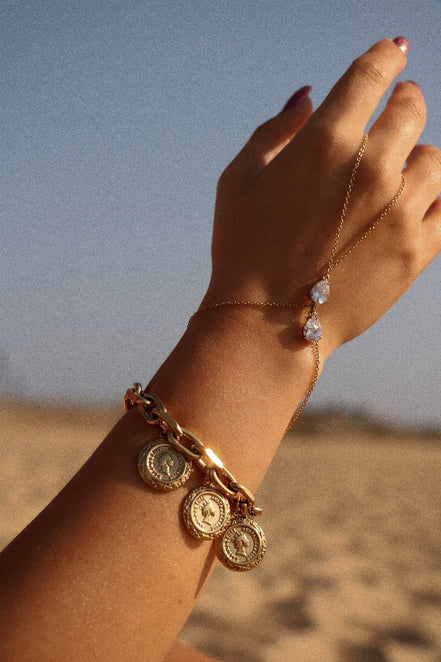 GOLDEN HOUR HAND CHAIN