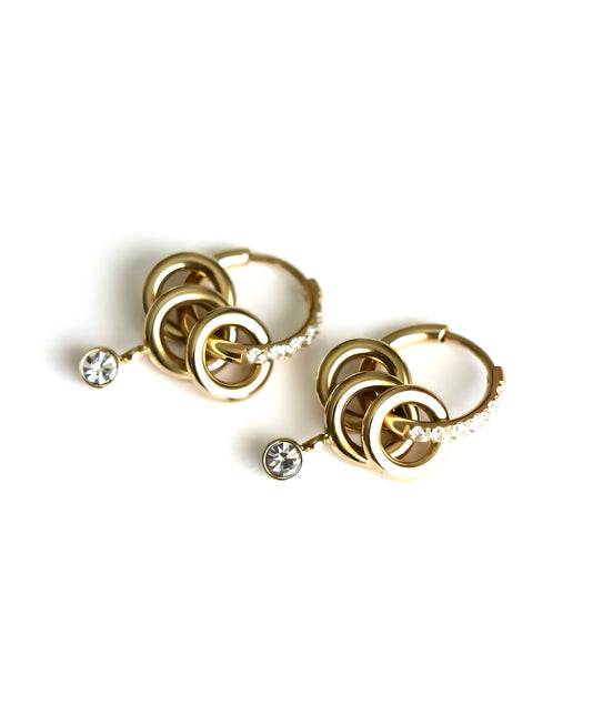 GEMMA MINI HOOPS