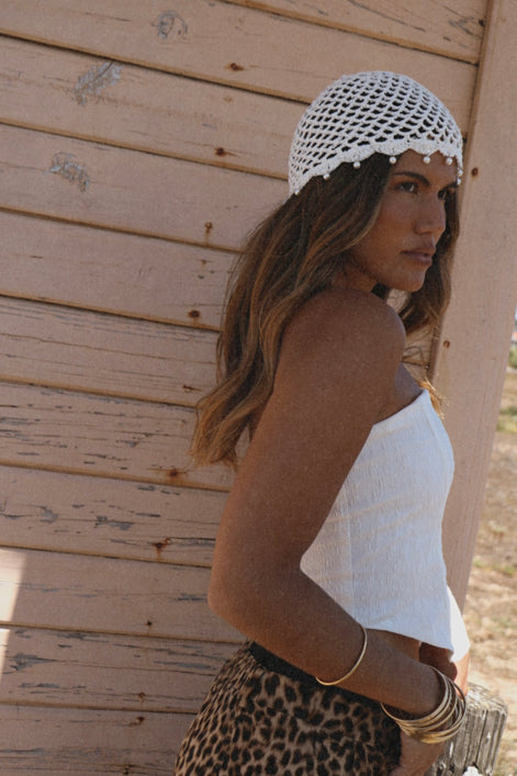 MIKONOS CROCHET CAP
