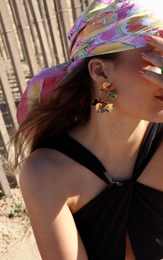 CORAL EARRINGS