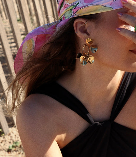 CORAL HOOPS