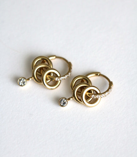 GEMMA MINI HOOPS