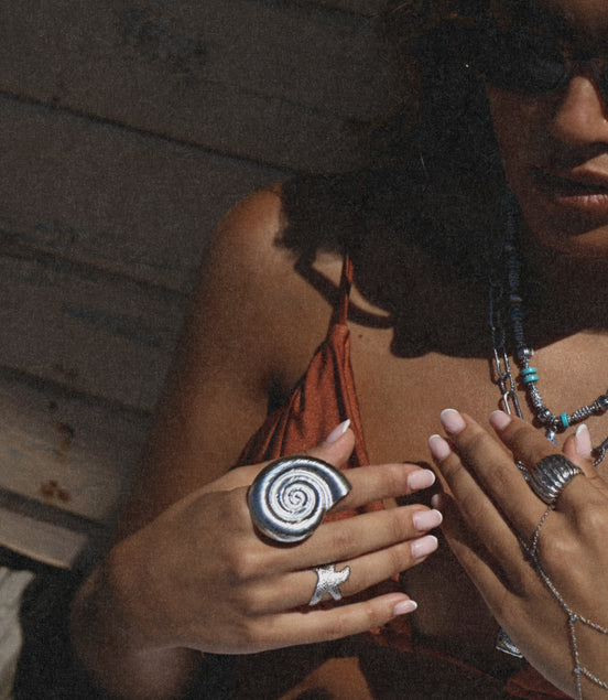 SEA WHELK MAXI RING