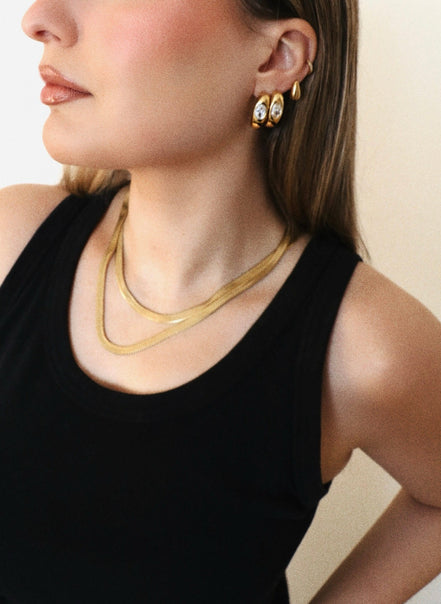 FLATTENED NECKLACE
