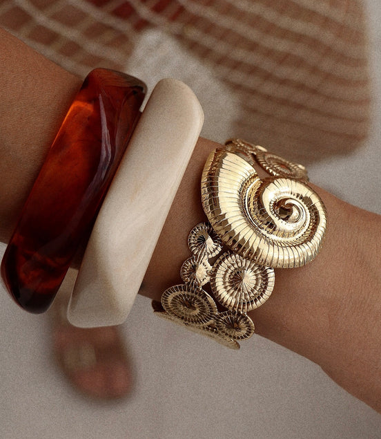 AQUAMARINE CUFF BRACELET