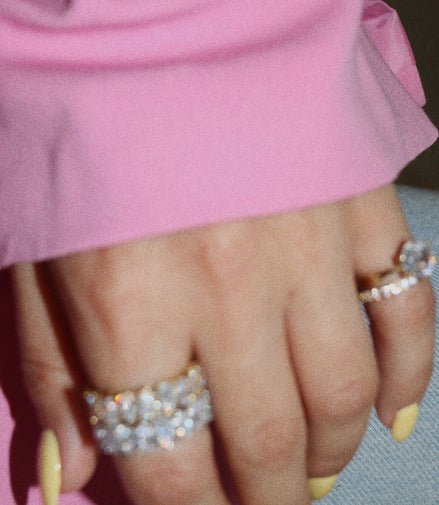 SOLITAIRE LITTLE FINGER RING