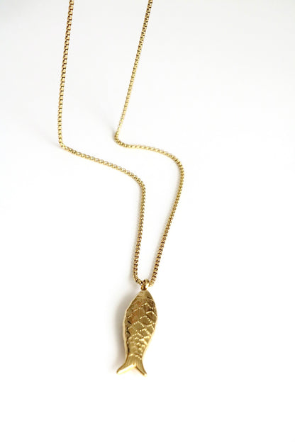SARDINE LONG NECKLACE