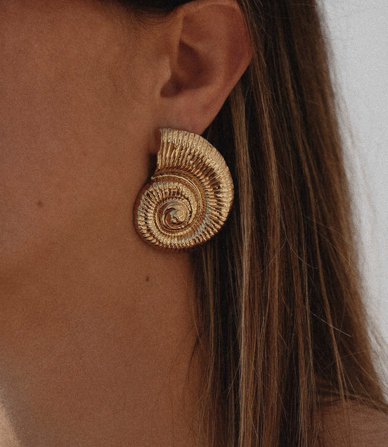SEA WHELK EARRINGS
