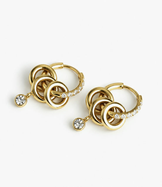 GEMMA MINI HOOPS