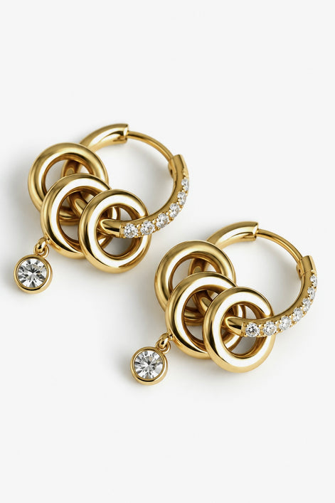 GEMMA MINI HOOPS